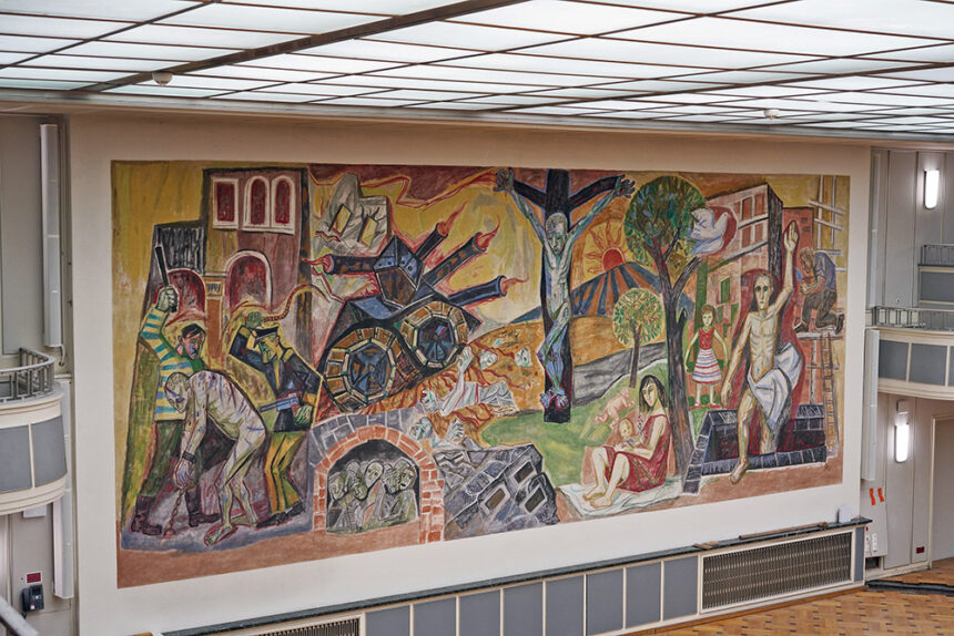 02 ratssaal singen dix fresko krieg und frieden ©dh