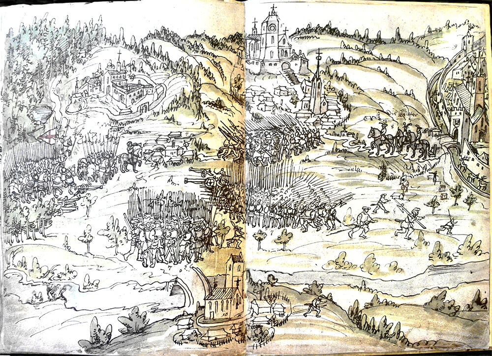 02 aufstellung vor weingarten weißenauer chronik wikimedia commons 19