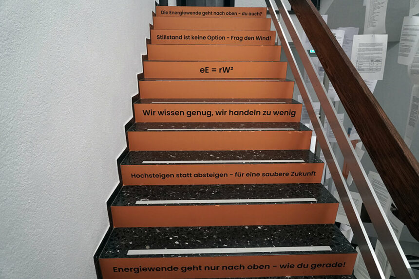 04 treppenstufen im hq solarcomplex © dieter heise