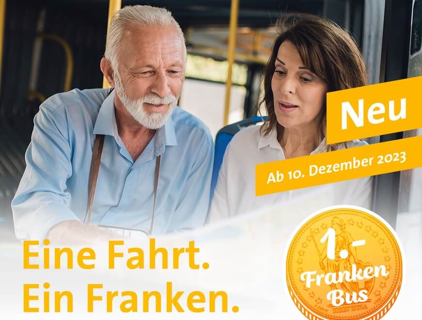 Es geht doch: Eine Fahrt. Ein Franken.