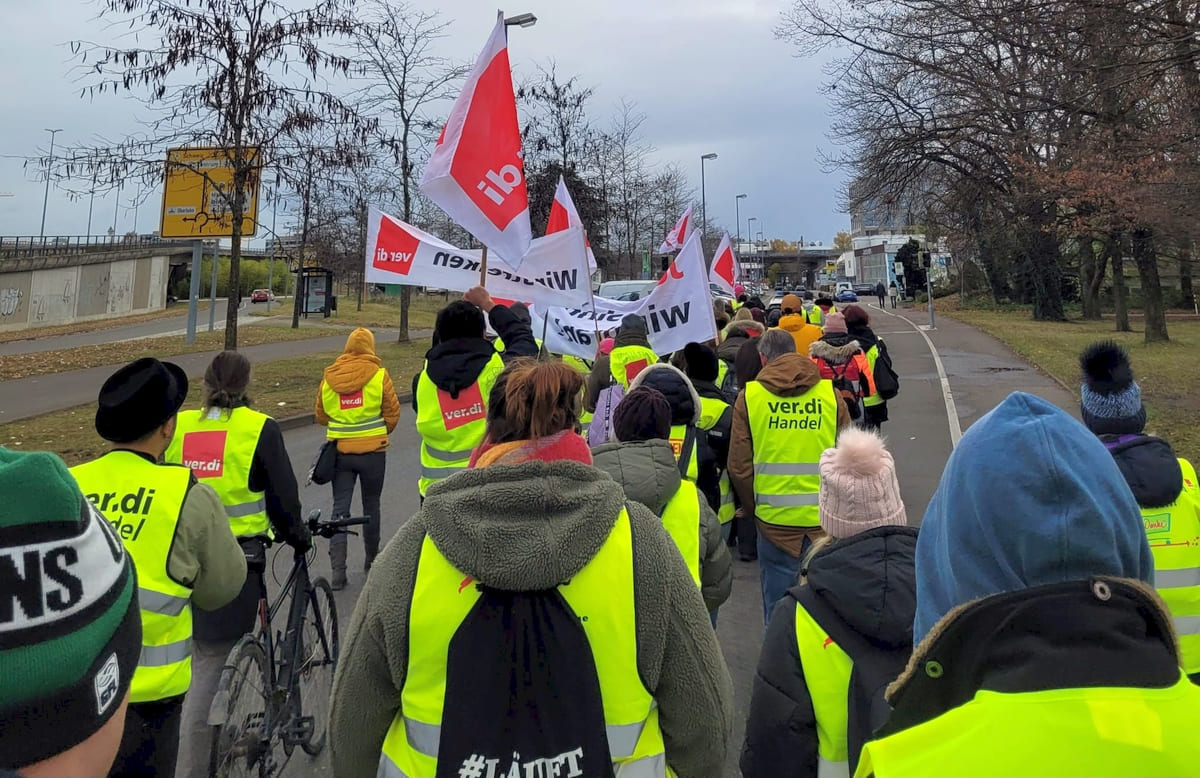 Solidarität mit den Streikenden