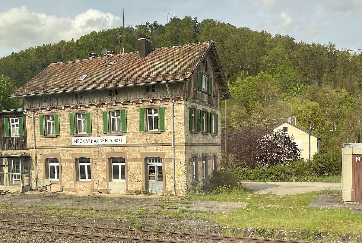 Gäubahn bahnhof horb neckarhausen beschnitten (c) winfried kropp
