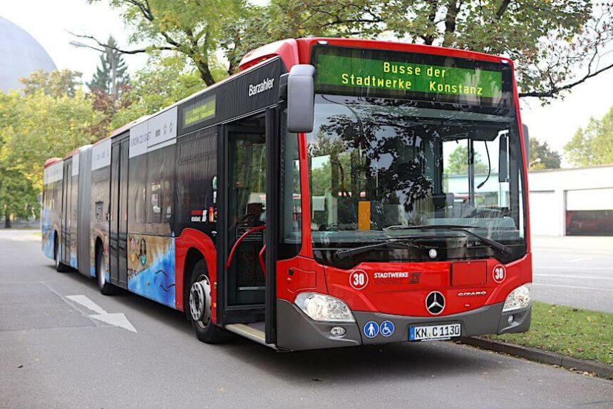 Bus der Stadtwerke Konstanz.