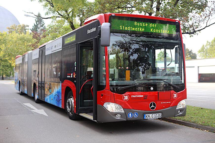 Bus der Stadtwerke Konstanz.