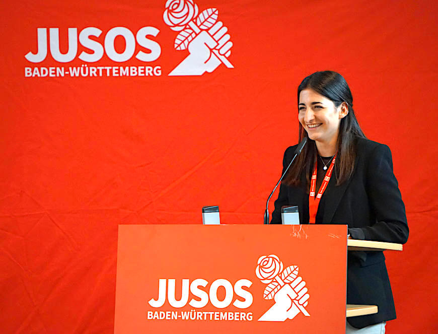SPD Landesvorsitzende Giuliana Ioannidis.