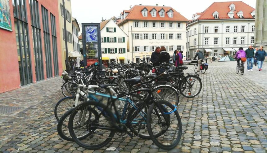 Fahrradparken am Münster (c) O. Pugliese