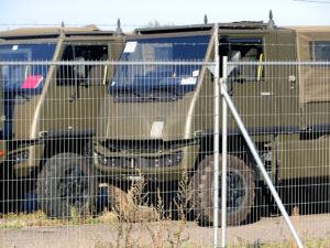 Neu im Dorf: die Mowag. 