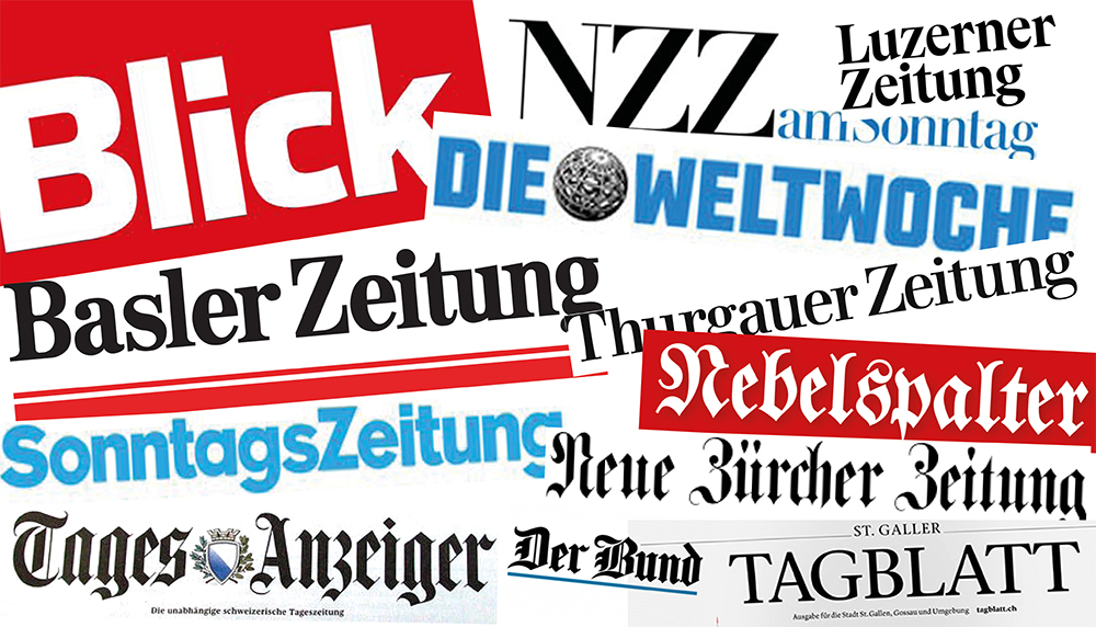 Chmedien zeitungsköpfe ©pitwuhrer