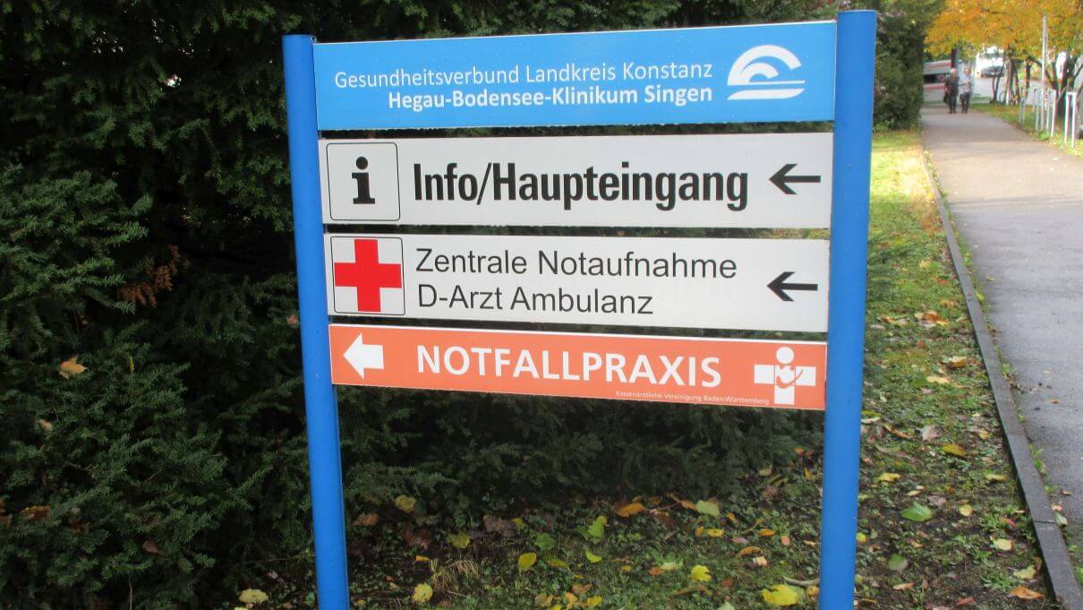Gesundheitsverbund Landkreis Konstanz, Klinikum Singen, Notfallpraxis © Carmen Haberland