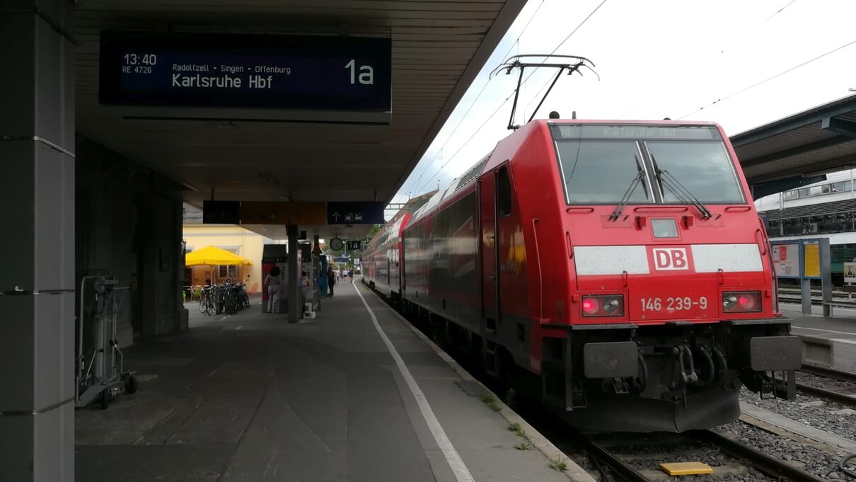 Bahnhof Konstanz, Schwarzwaldbahn 28.06.2020 (c) Harald Borges