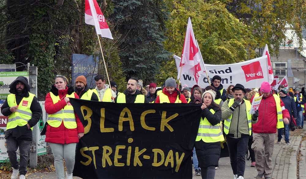 Demo Tarifkampf Handel Konstanz25.11.23 ©pitwuhrer