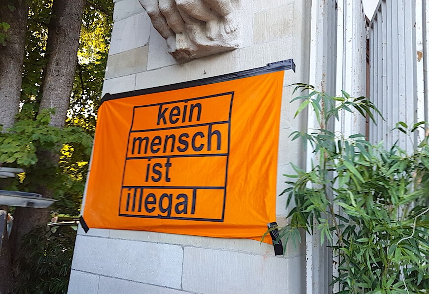 Migration: Kein Mensch ist illegal.