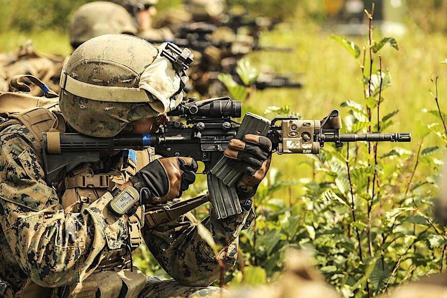Soldaten im Gefecht Symbolbild: pixabay