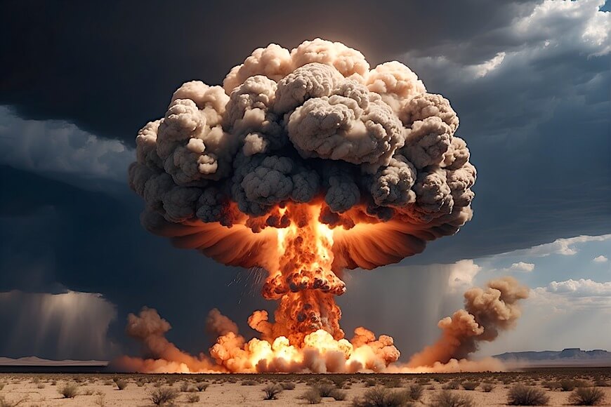 Atombombenexplosion. Symbolbild: pixabay
