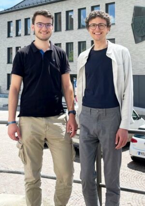 Klimaplan Markdorf 2024-05-26, vlnr Valentin-Pfarr, Leon Beck beschnitten, Bild Norbert Beck