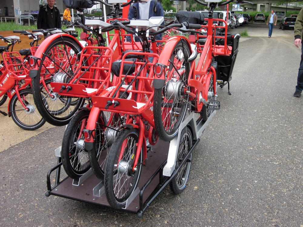 Fahrradmietsystem konrad, 17.05.2018, Foto Harald Borges