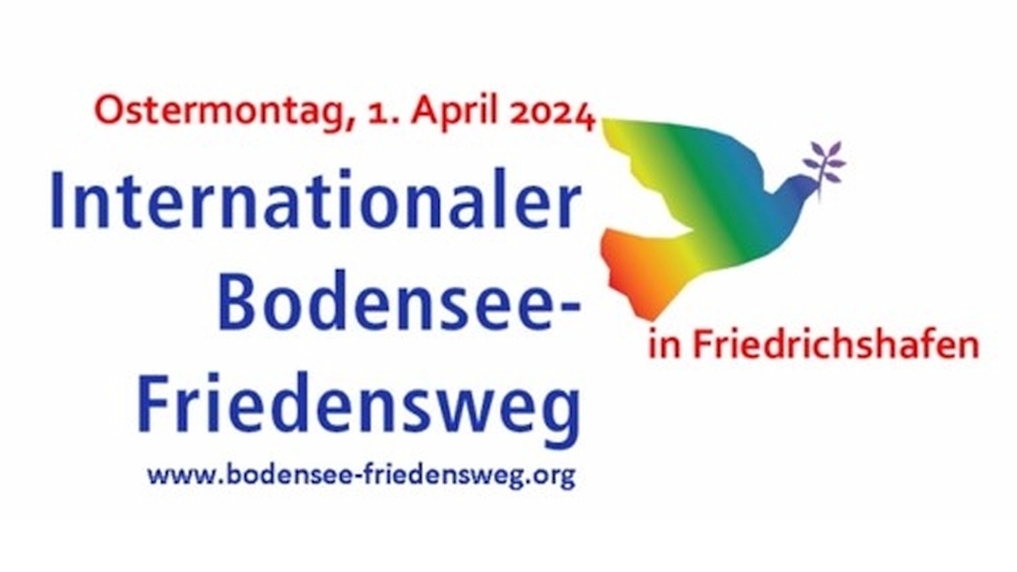 Logo Internationaler Bodensee-Friedensweg 2024 © Veranstalter