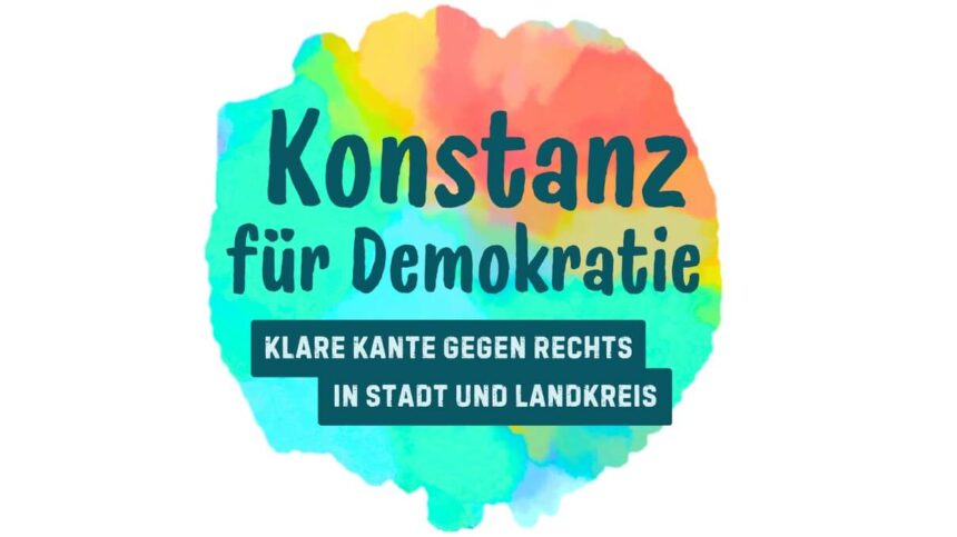 Logo Bündnis Konstanz für Demokratie. Klare Kante gegen rechts in Stadt und Landkreis