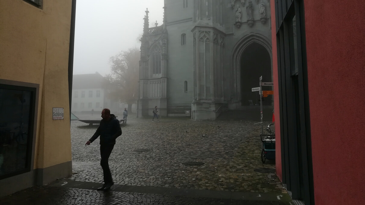 Der Konstanzer Münsterplatz im Oktober 2019 © Harald Borges