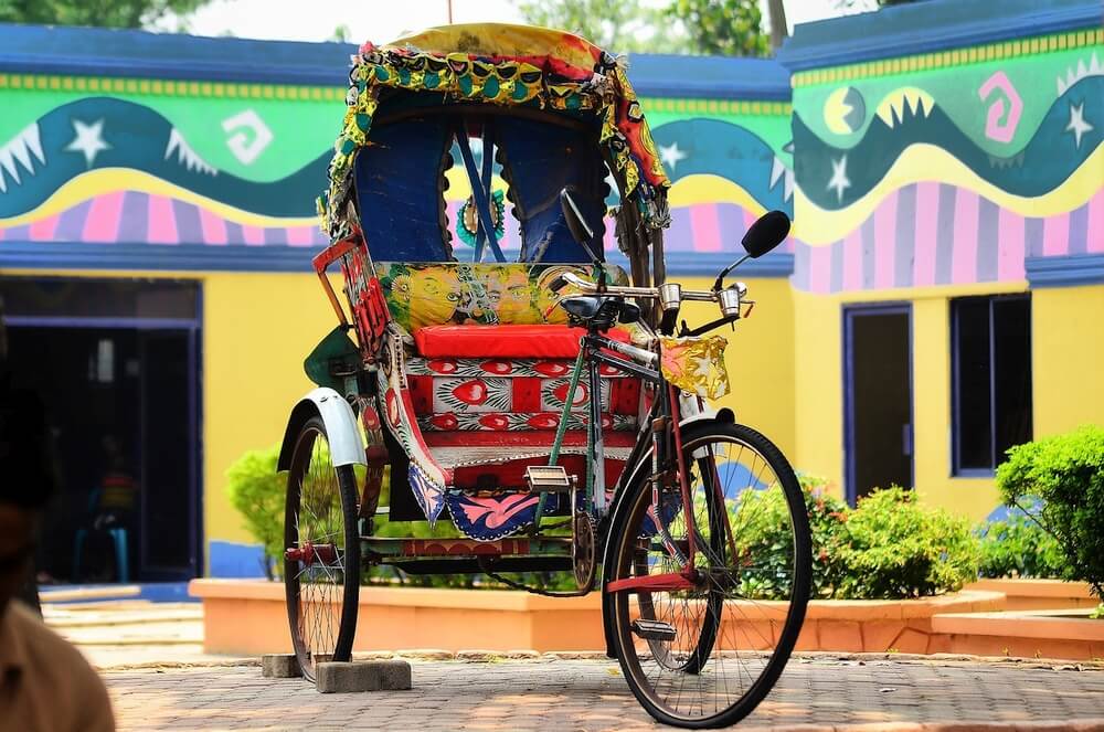 Rikscha, Rickshaw Kompr (c) Pixabay