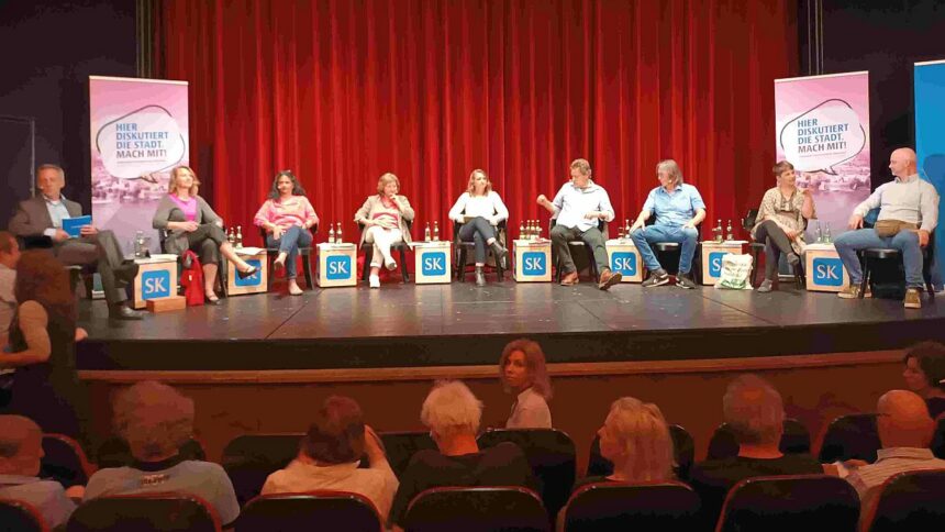 Braver Wahlkampf im Stadttheater