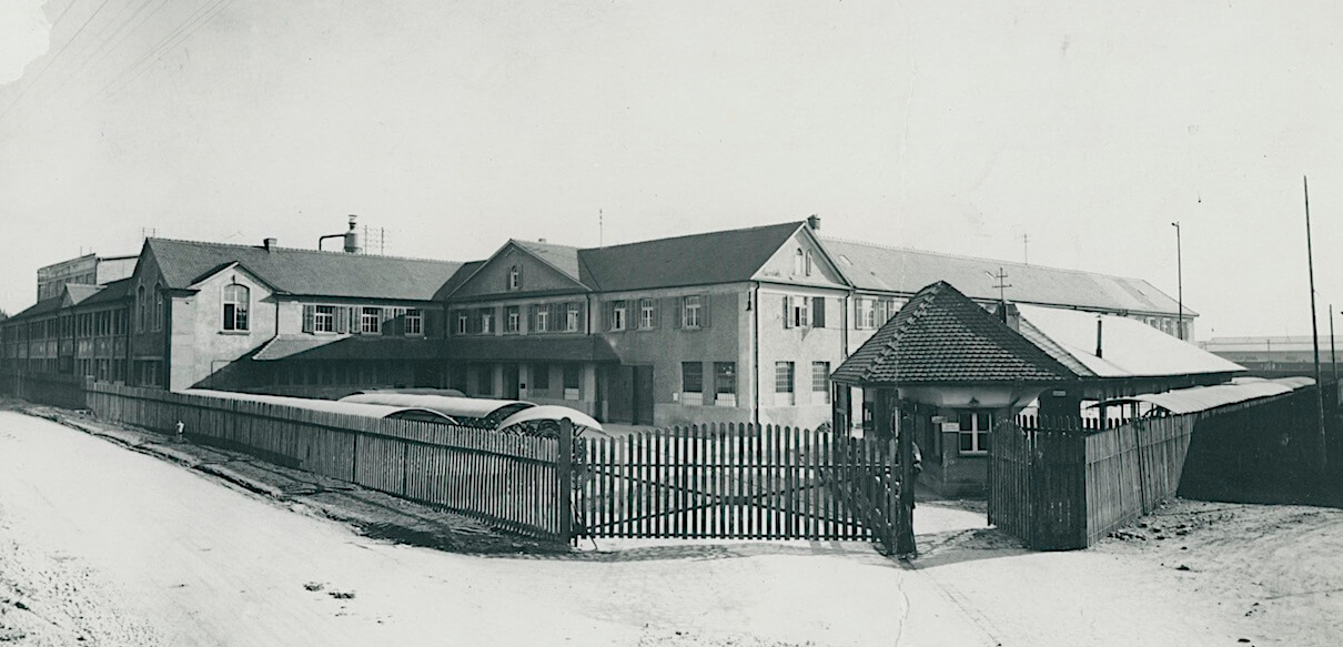 Feinwalzerei der Aluminium-Walzwerke Singen im Jahr 1924. Bild: Stadt Singen