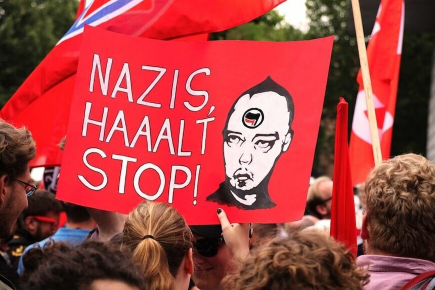 Nazis stoppen – klare Kante gegen die AfD.