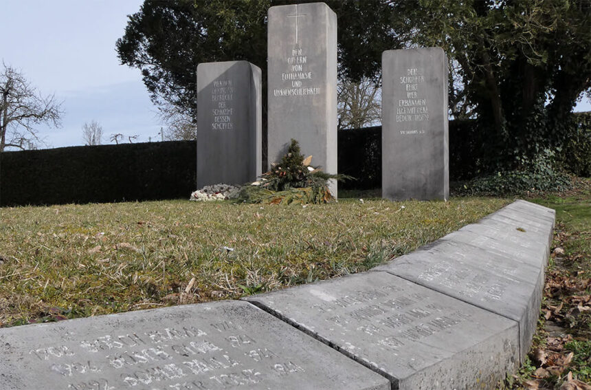 Gräberfeld "Euthanasie" Friedhof Konstanz 21.2.2024 ©pitwuhrer