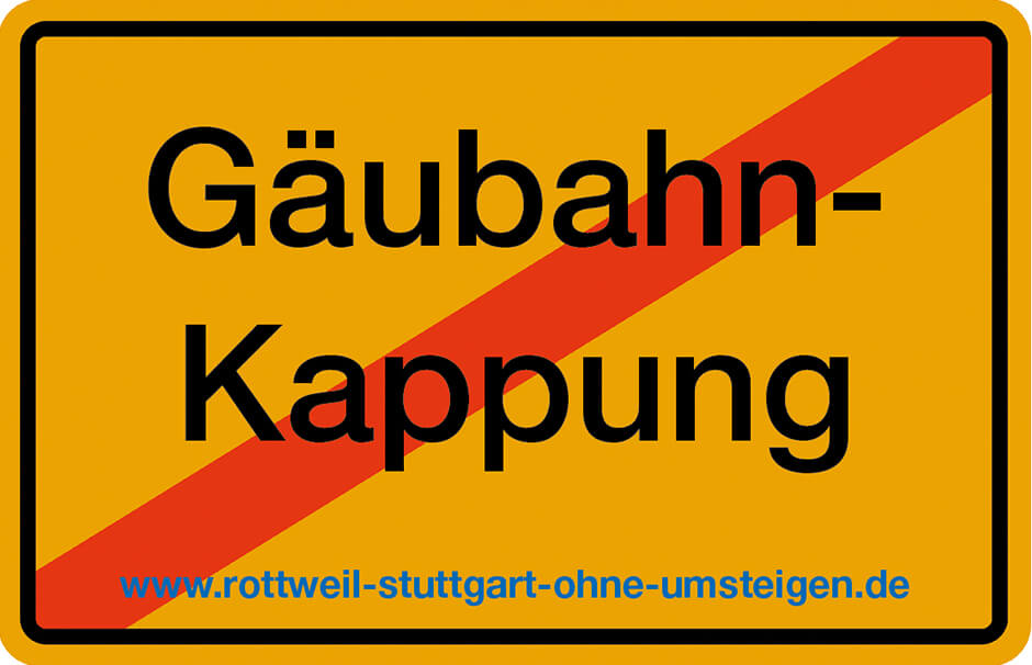 Logo der Rottweiler Initiative Pro Gäubahn