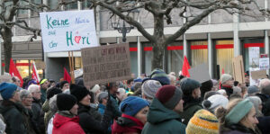 Radolfzell Kundgebung Gg Rechts 31.1.2024 ©pitwuhrer