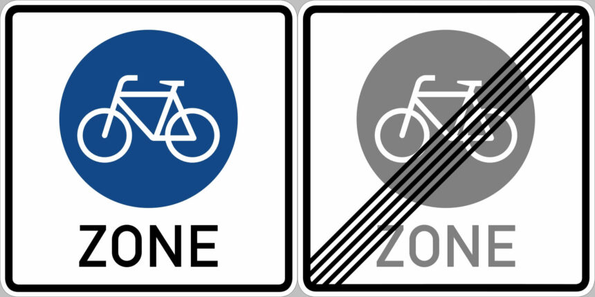 Fahrradzone Kompr © Via Wikipedia