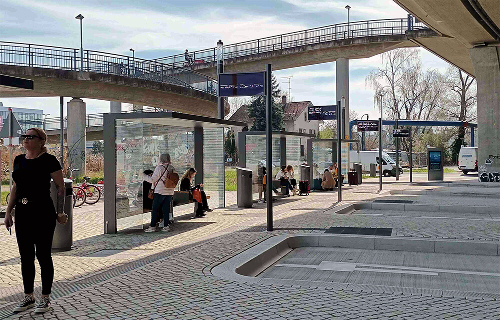 Neuer Busbahnhof Normalbetrieb © Ralph Braun