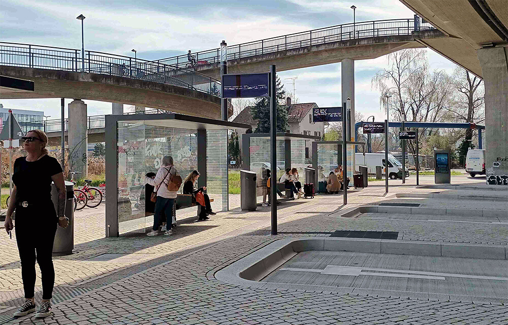 Neuer Busbahnhof Normalbetrieb © Ralph Braun