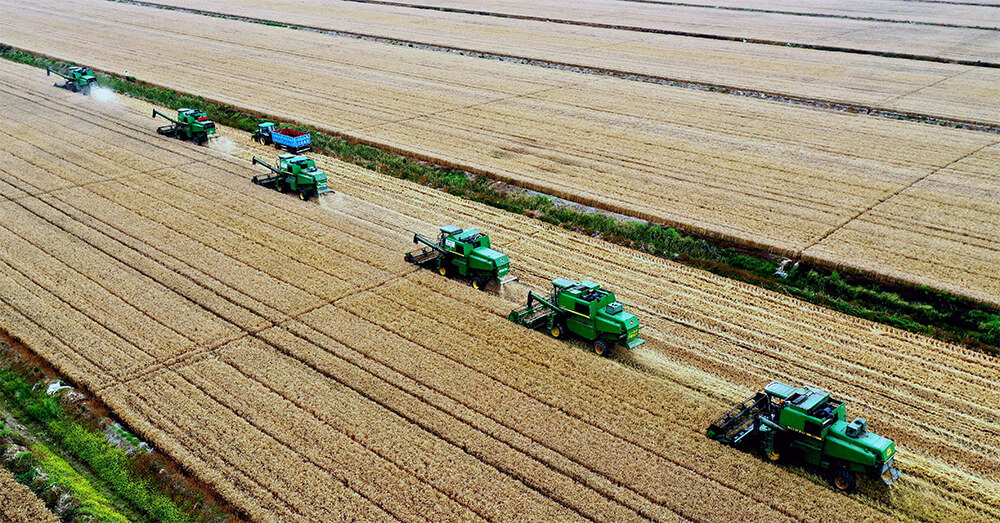 Agroindustrie Erntemaschinen ©pixabay
