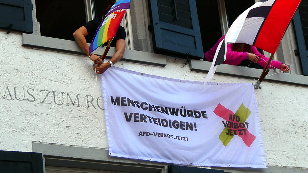 Afd verbot banner an der marktstätte 2026 02 07 © pit wuhrer