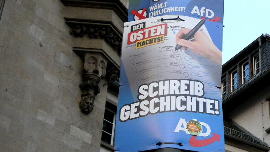 Afd wahlplakat landtagswahl thüringen © pit wuhrer
