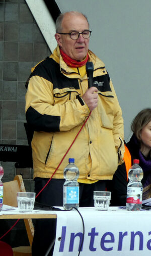 Andreas zumach2 beim int bodensee friedensweg 2024 © pit wuhrer