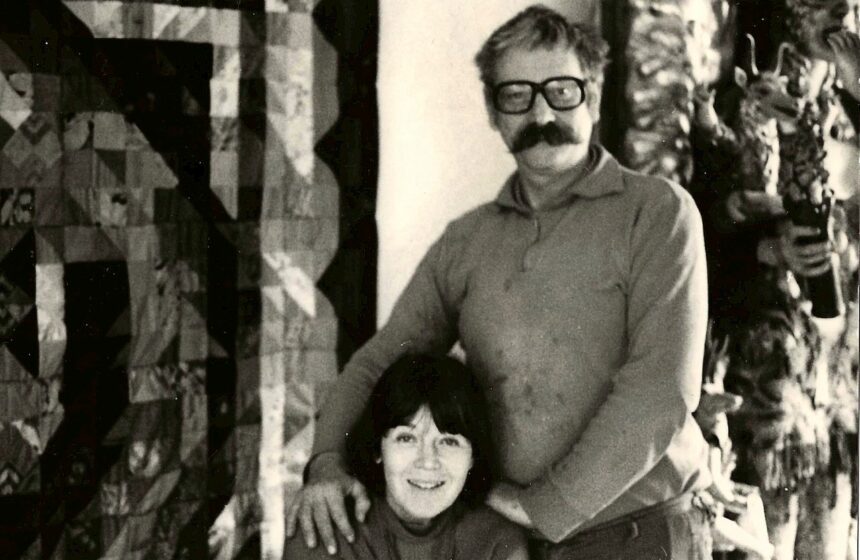 Anna diederichs und peter diederichs in der tulengasse, 1970er jahre © privatbesitz