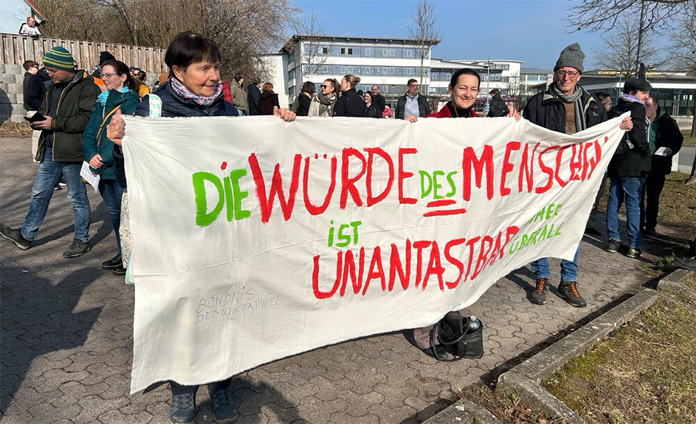 Anti Afd Kundgebung Stockach 2025 02 09 © Dielinke Konstanz