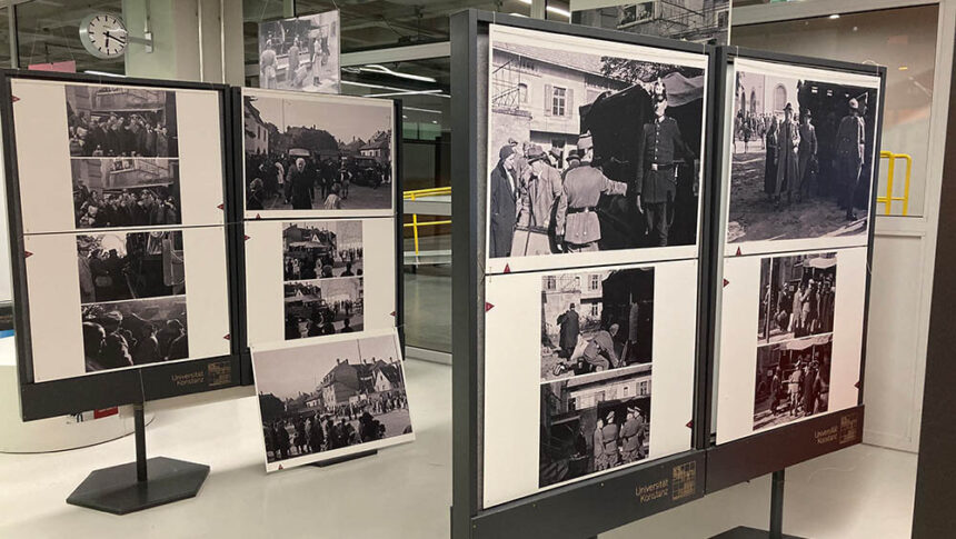 Ausstellung judenreportation oktober 1944 uni kn © julian waibel