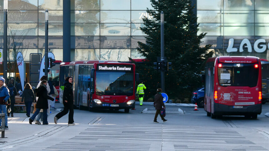 Buverkehr stadtwerke kn lago kreisel © pit wuhrer