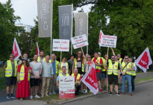 Casinostreik 2026 05 30 seestraße fahnenbild