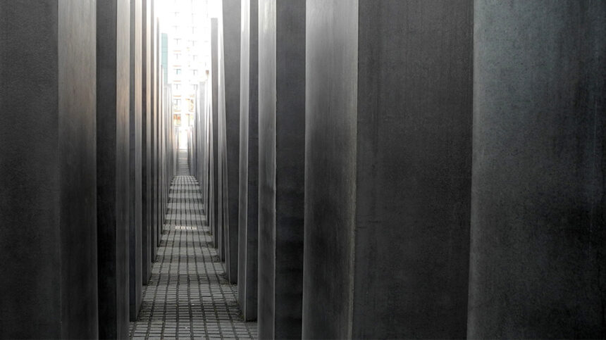 Das holocaust mahnmal in berlin