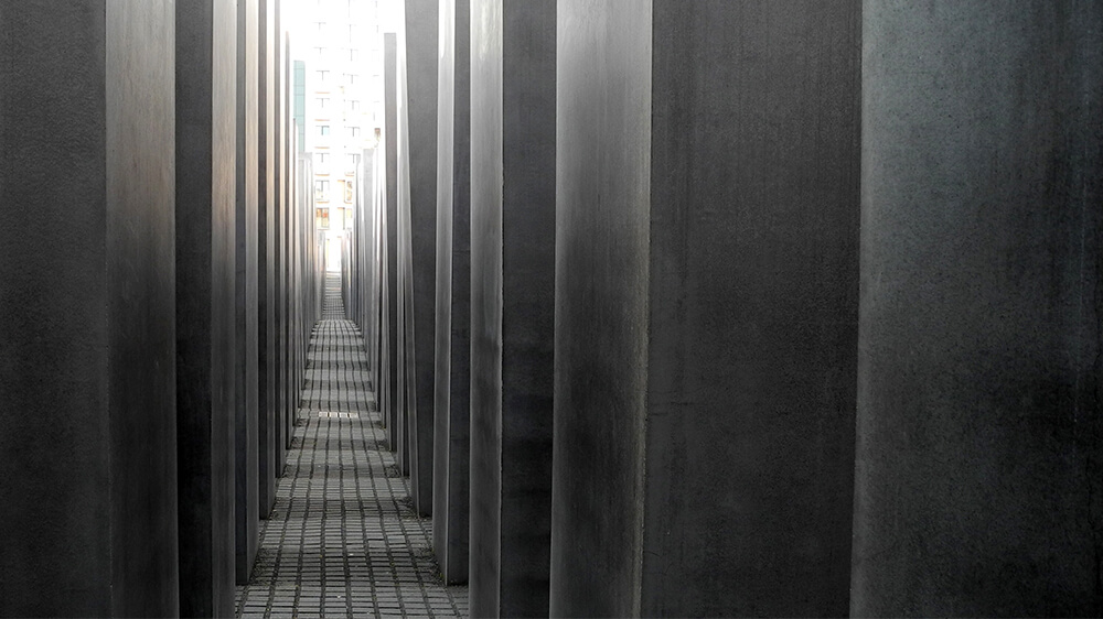 Das holocaust mahnmal in berlin