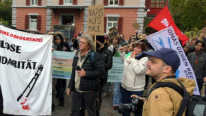 Demo gegen identitäre sellner oktober 2024 ©pit wuhrer