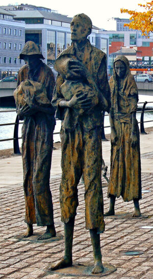 Denkmal hungersnot in dublin © wikimedia commons