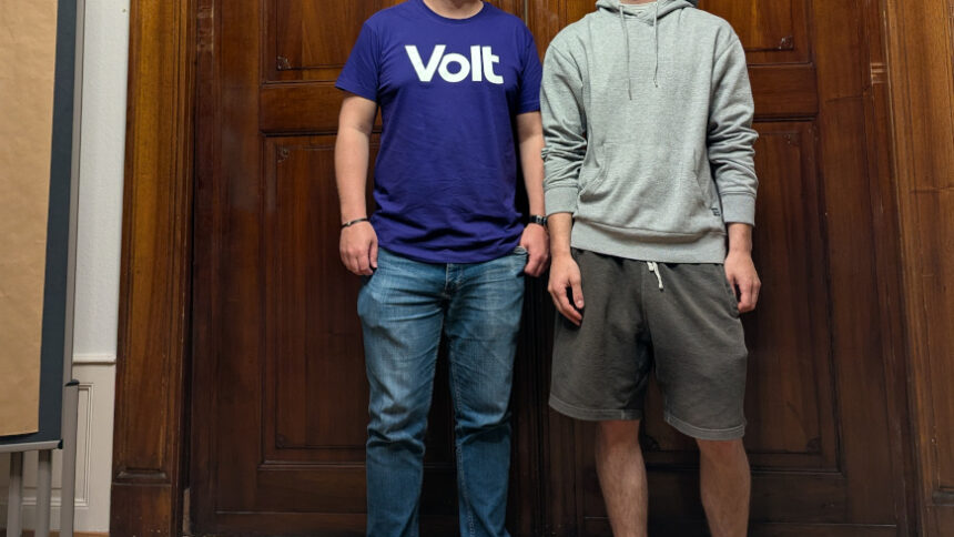 Volt Konstanz: Thomas Beha und Nils Carstensen für die Landtagswahl nominiert