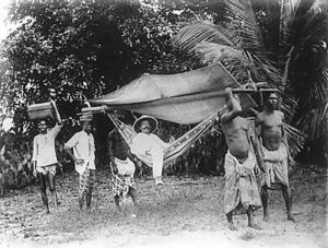 Dt. kolonialherr in togo ca. 1885 ©wikimedia commons