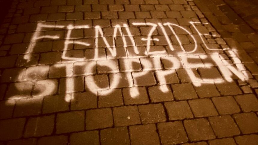 Femizide stoppen, gewalt gegen frauen