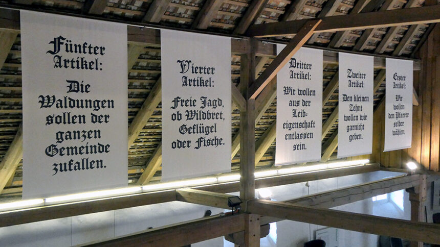 Ressourcenkonflikte vor 500 Jahren: der Bauernkrieg 1525